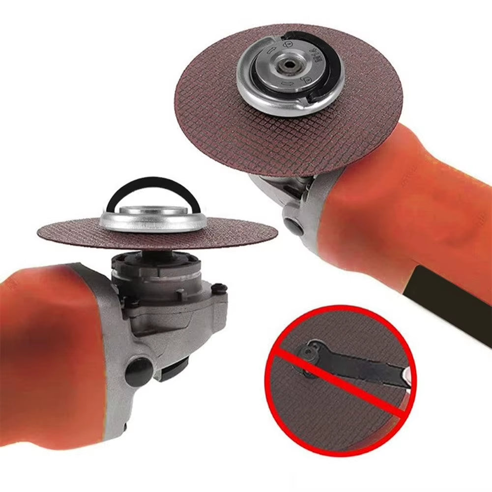 Tuerca de Liberación Rápida M14 - Sistema de Bloqueo Automático para Esmeriladora Angular - Cambio de Disco Sin Herramientas
