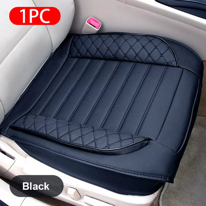 Fundas de Asiento indivual de Cuero PU Premium - Protector Universal de Lujo para Asientos Delanteros y Traseros - Estilo y Confort Superior
