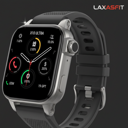 LAXASFIT X10 Ultra: LinkConnect Pro-Talk SmartWatch.